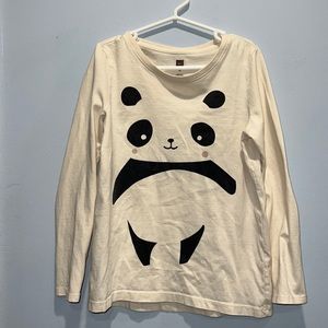 Tea panda shirt girls